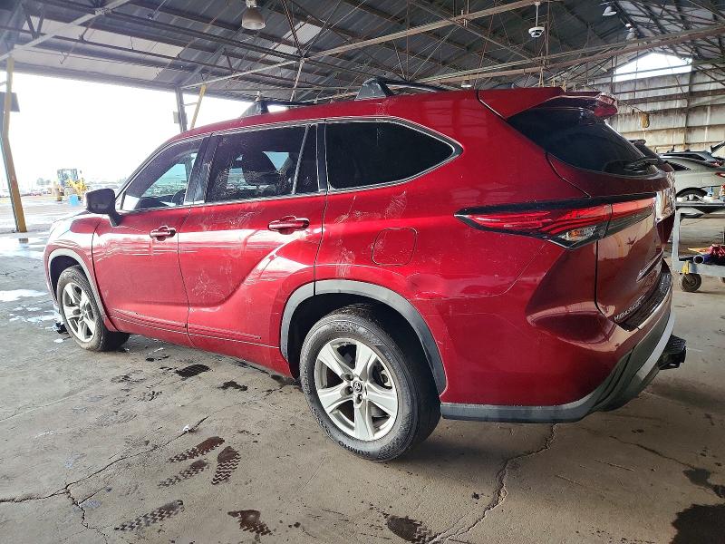 Photo 2 from auction – 2022 TOYOTA HIGHLANDER with VIN 5TDZZRAH3NS093140