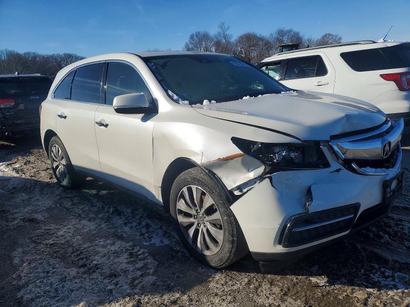 Photo 4 from auction – 2015 ACURA MDX TECHNO with VIN 5FRYD4H49FB006233