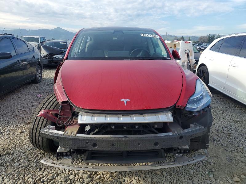 Photo 5 from auction – 2022 TESLA MODEL Y with VIN 7SAYGAEE9NF352448