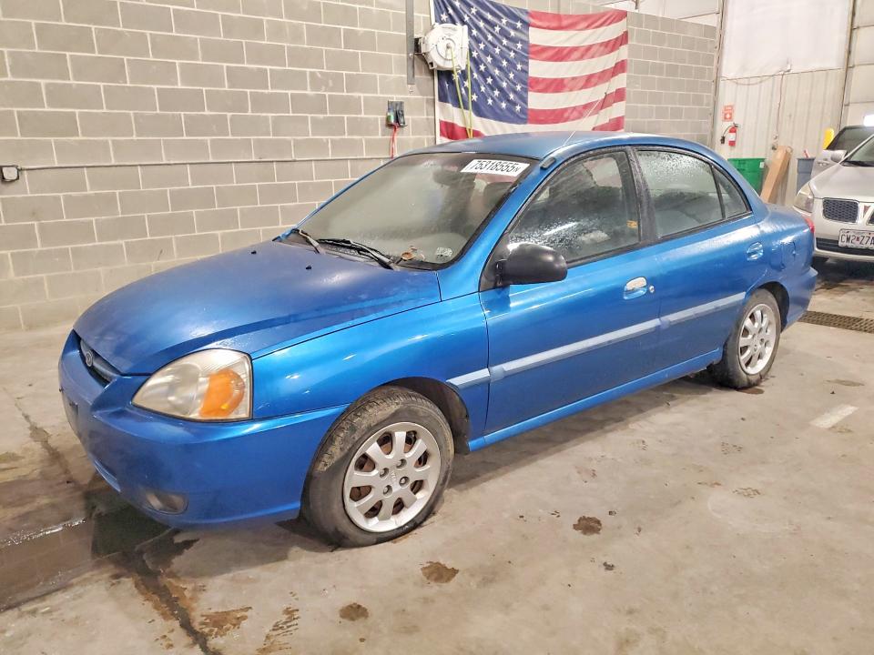 KIA RIO 2003 with VIN KNADC125236275231 - Photo from auction