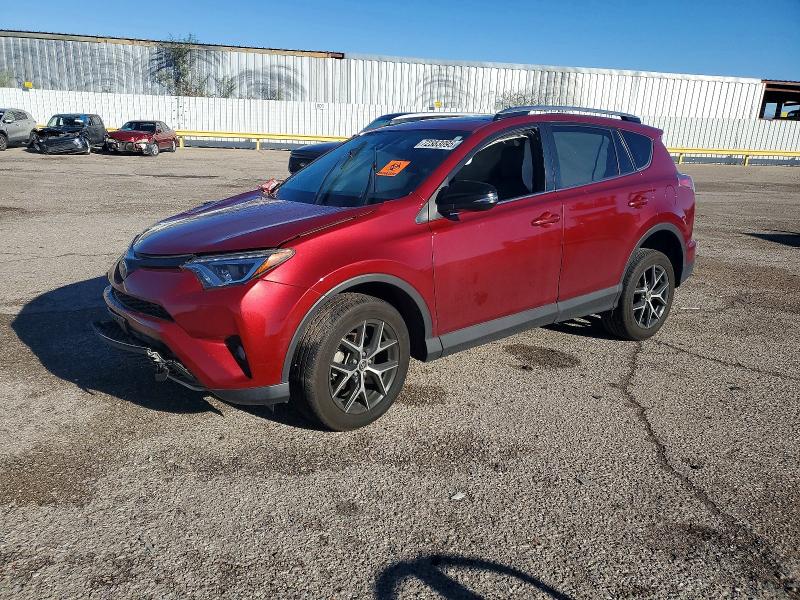 TOYOTA RAV4 SE 2018 with VIN JTMNFREV0JD123529 - Photo from auction