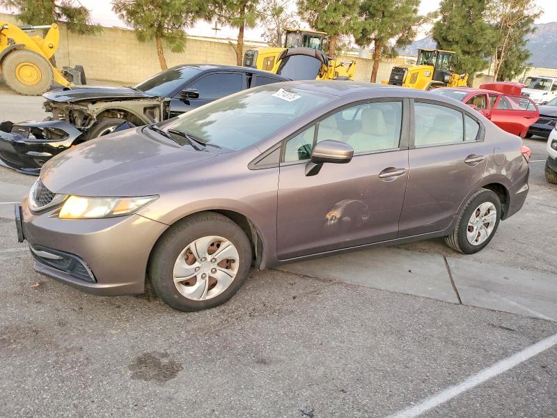HONDA CIVIC LX 2014 with VIN 19XFB2F58EE206524 - Photo from auction