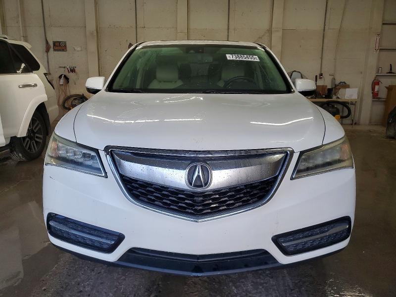 Photo 5 from auction – 2014 ACURA MDX TECHNO with VIN 5FRYD4H4XEB045069