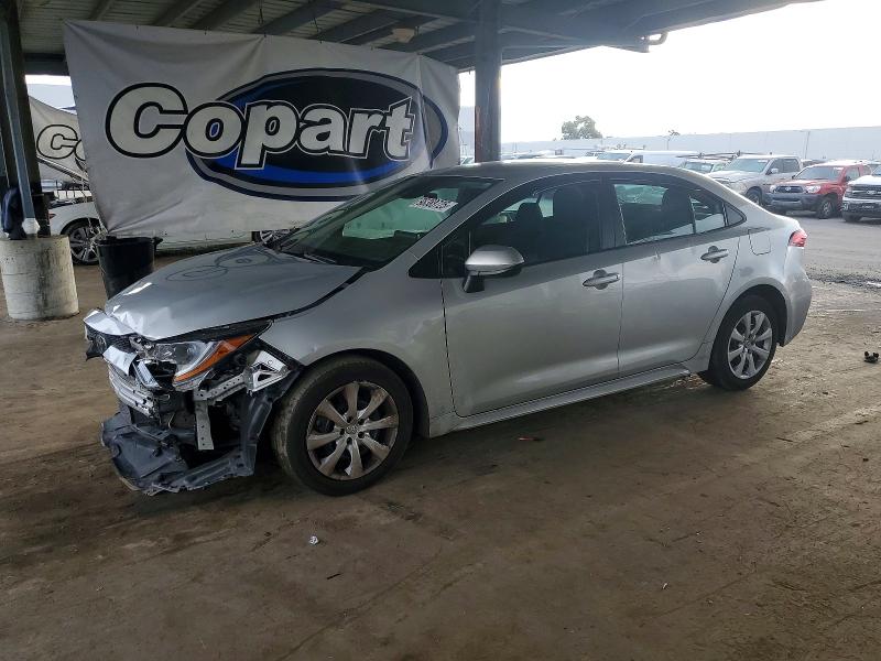 TOYOTA COROLLA LE 2020 with VIN 5YFEPRAE0LP093273 - Photo from auction