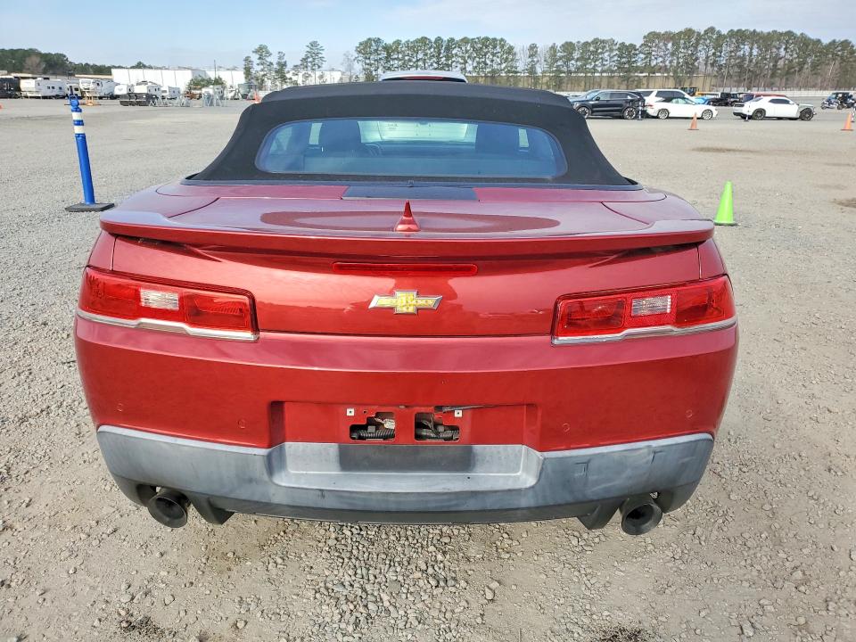 Photo 6 from auction – 2014 CHEVROLET CAMARO LT with VIN 2G1FB3D34E9153271