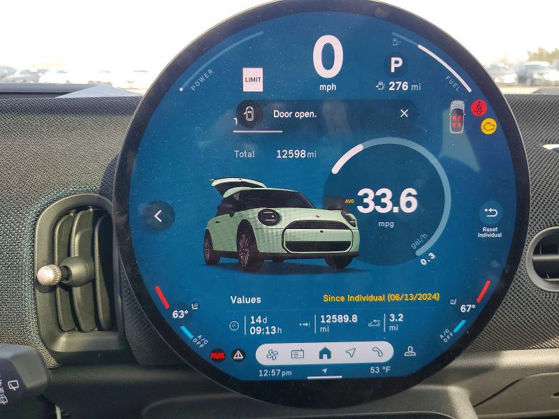 Photo 9 from auction – 2025 MINI COOPER S with VIN WMW23GD08S2W13717