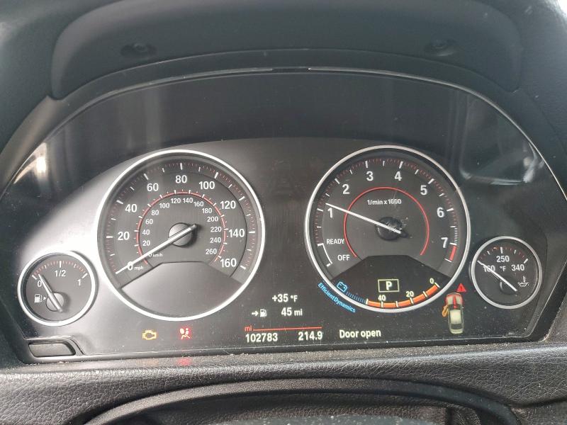 Photo 9 from auction – 2016 BMW 340 XI with VIN WBA8B7C54GK703092