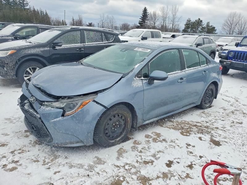 TOYOTA COROLLA LE 2020 with VIN 5YFBPRBE8LP037387 - Photo from auction