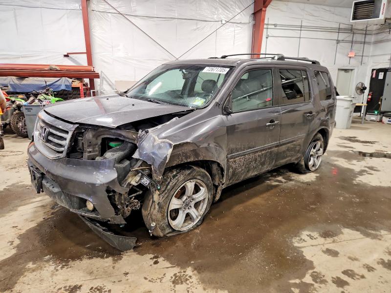 HONDA PILOT 2015 with VIN 5FNYF4H56FB050632 - Photo from auction