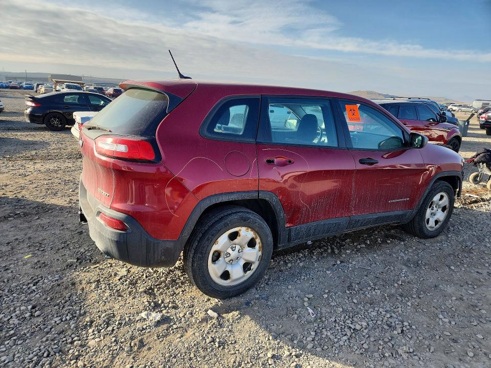 Photo 3 from auction – 2014 JEEP CHEROKEE with VIN 1C4PJMAB2EW278745