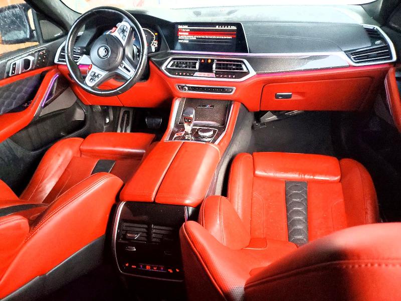 Photo 8 from auction – 2022 BMW X6 M with VIN 5YMCY0C05N9L68508
