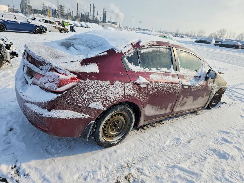 Photo 3 from auction – 2013 HONDA CIVIC LX with VIN 2HGFB2E51DH033466