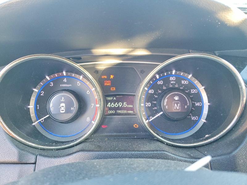 Photo 9 from auction – 2013 HYUNDAI SONATA SE with VIN 5NPEC4ACXDH504111