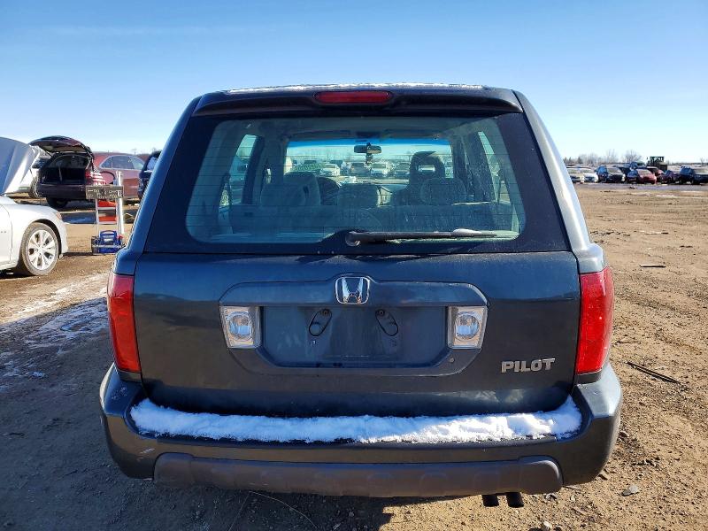 Photo 6 from auction – 2005 HONDA PILOT LX with VIN 2HKYF18155H553743