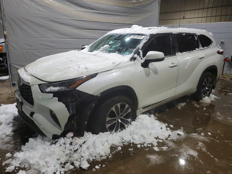 TOYOTA HIGHLANDER 2021 with VIN 5TDGZRBH5MS553290 - Photo from auction