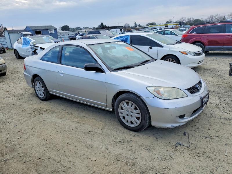 Photo 4 from auction – 2005 HONDA CIVIC LX with VIN 1HGEM22525L055409