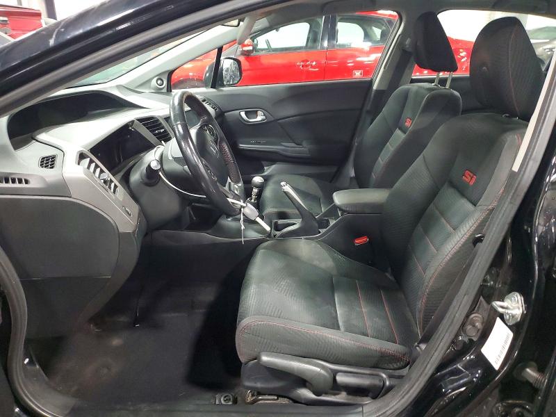 Photo 7 from auction – 2012 HONDA CIVIC SI with VIN 2HGFB6E51CH706228
