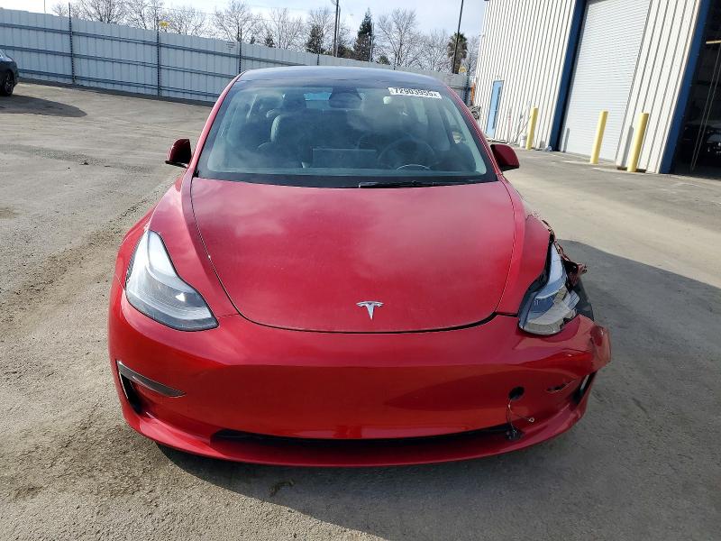 Photo 5 from auction – 2022 TESLA MODEL 3 with VIN 5YJ3E1EA6NF357150