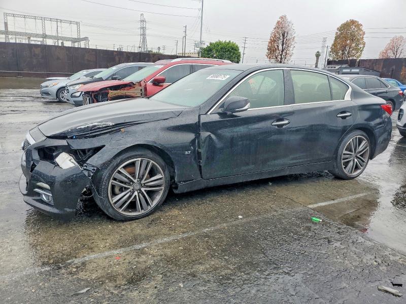 INFINITI Q50 BASE 2015 with VIN JN1BV7AR7FM406202 - Photo from auction