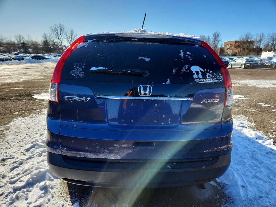 Photo 6 from auction – 2014 HONDA CR-V EX with VIN 5J6RM4H54EL049608