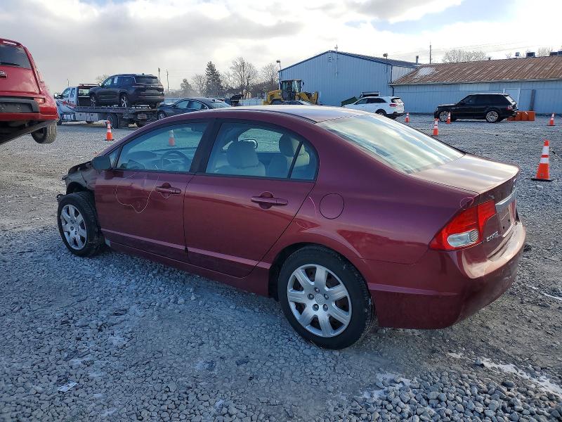 Photo 2 from auction – 2010 HONDA CIVIC with VIN 19XFA1F59AE009451
