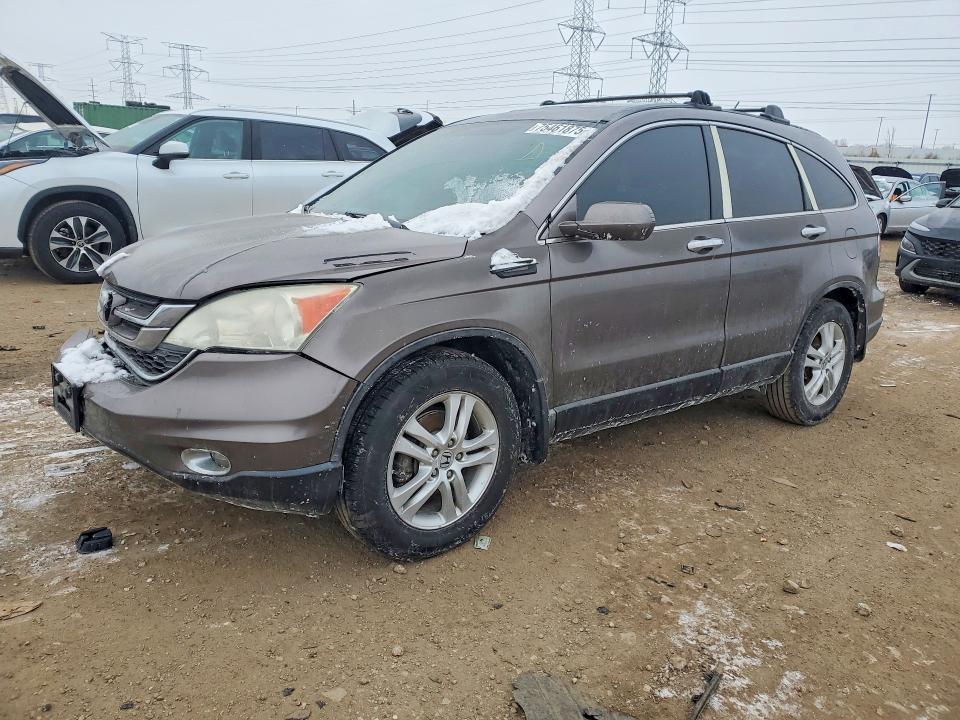 HONDA CR-V EXL 2011 with VIN 5J6RE4H75BL042354 - Photo from auction