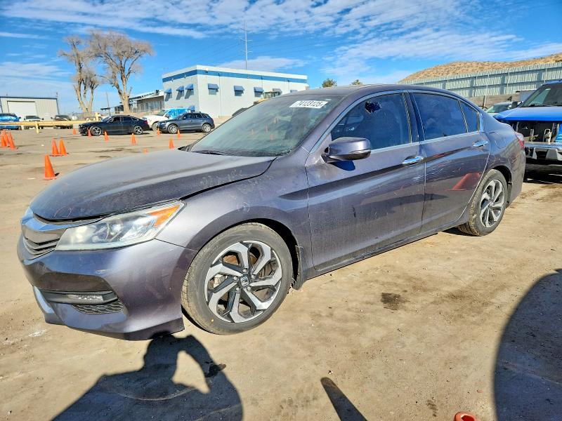 Photo 1 from auction – 2016 HONDA ACCORD EXL with VIN 1HGCR3F86GA014749