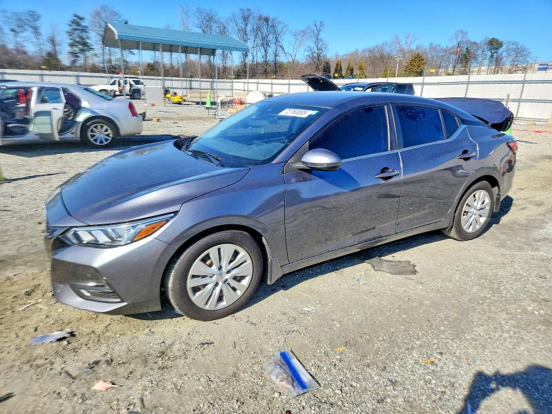 NISSAN SENTRA S 2022 with VIN 3N1AB8BV7NY260207 - Photo from auction