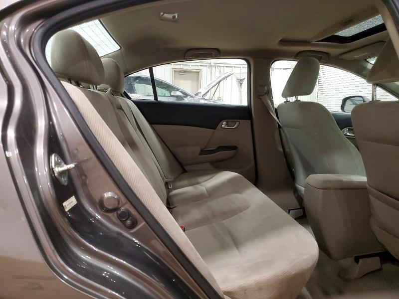 Photo 10 from auction – 2012 HONDA CIVIC EX with VIN 19XFB2F89CE063025
