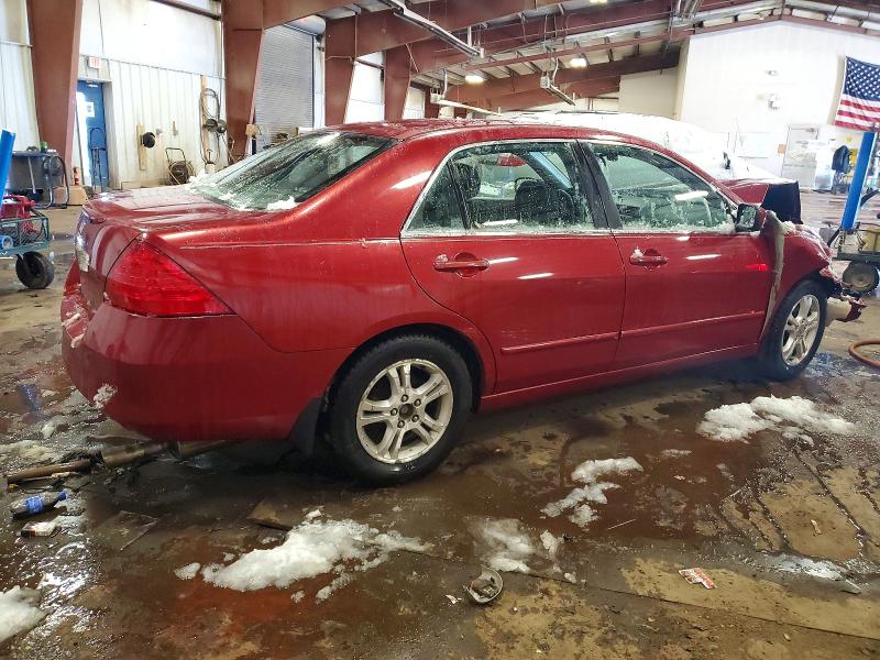 Photo 3 from auction – 2007 HONDA ACCORD SE with VIN 1HGCM56397A086446