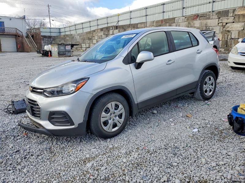 CHEVROLET TRAX LS 2017 with VIN 3GNCJKSBXHL148845 - Photo from auction
