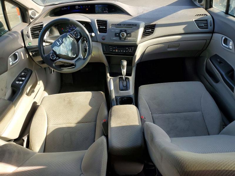 Photo 8 from auction – 2012 HONDA CIVIC HYBR with VIN JHMFB4F2XCS009722