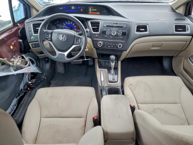 Photo 8 from auction – 2014 HONDA CIVIC LX with VIN 19XFB2F56EE237495
