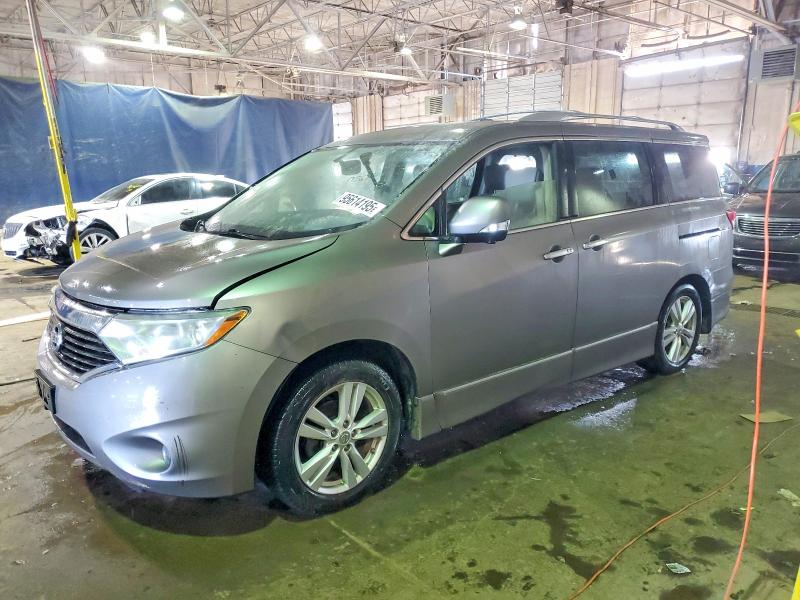 NISSAN QUEST S 2013 with VIN JN8AE2KP1D9069149 - Photo from auction