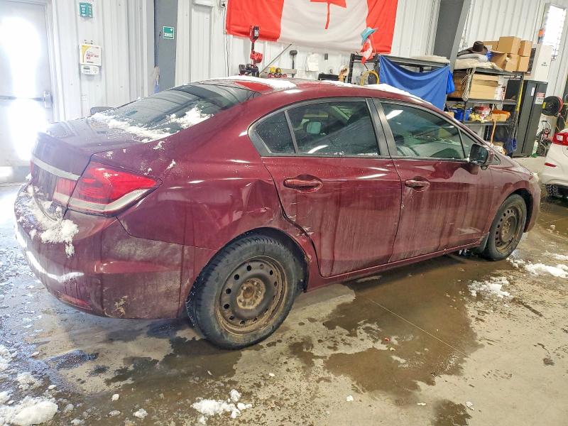 Photo 3 from auction – 2015 HONDA CIVIC LX with VIN 2HGFB2F57FH011988