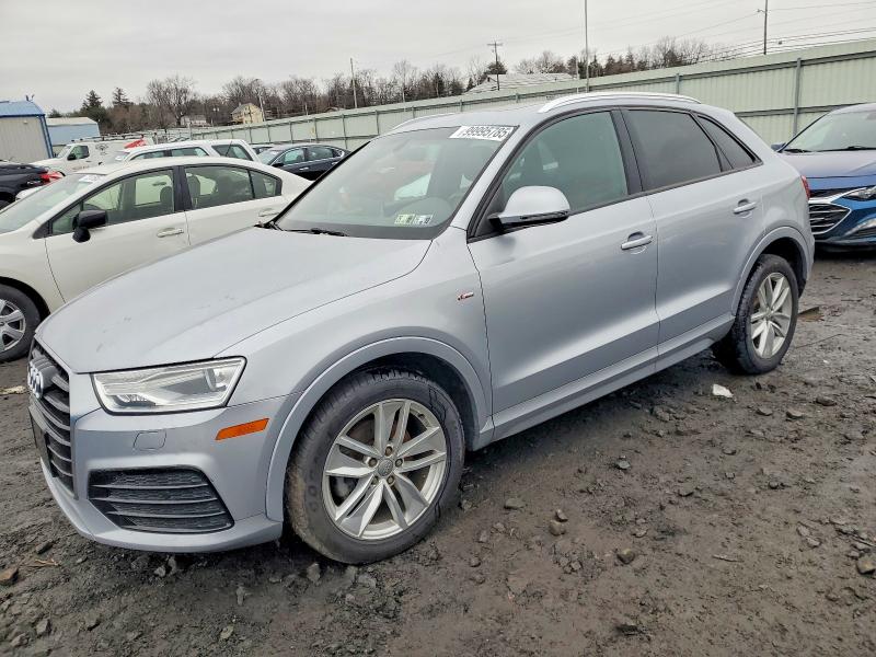 AUDI Q3 PREMIUM 2018 with VIN WA1ECCFS7JR000818 - Photo from auction
