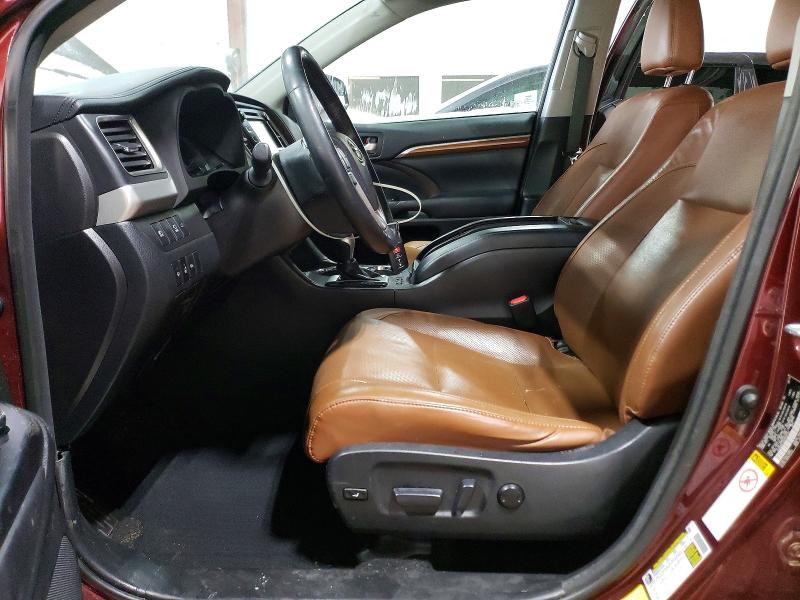 Photo 7 from auction – 2017 TOYOTA HIGHLANDER with VIN 5TDDGRFH4HS025703