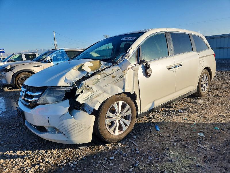 HONDA ODYSSEY EX 2014 with VIN 5FNRL5H68EB033695 - Photo from auction