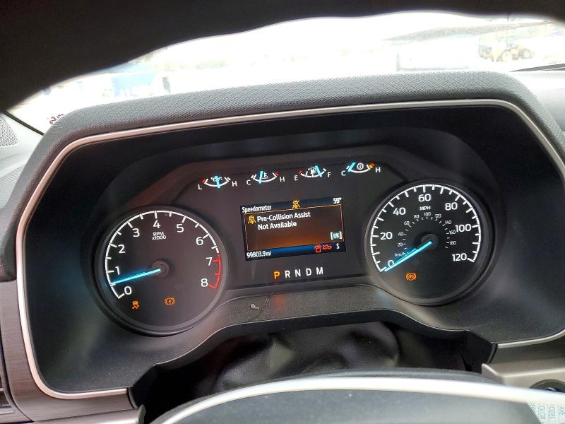 Photo 9 from auction – 2022 FORD F150 with VIN 1FTMF1C50NKE34508