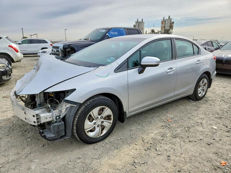 HONDA CIVIC LX 2014 with VIN 19XFB2F52EE264726 - Photo from auction