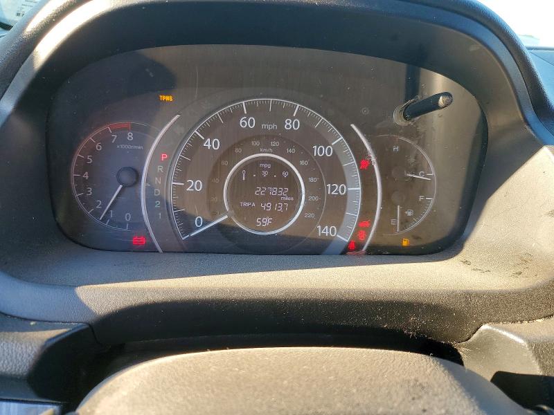 Photo 9 from auction – 2013 HONDA CR-V with VIN 5J6RM3H75DL022931
