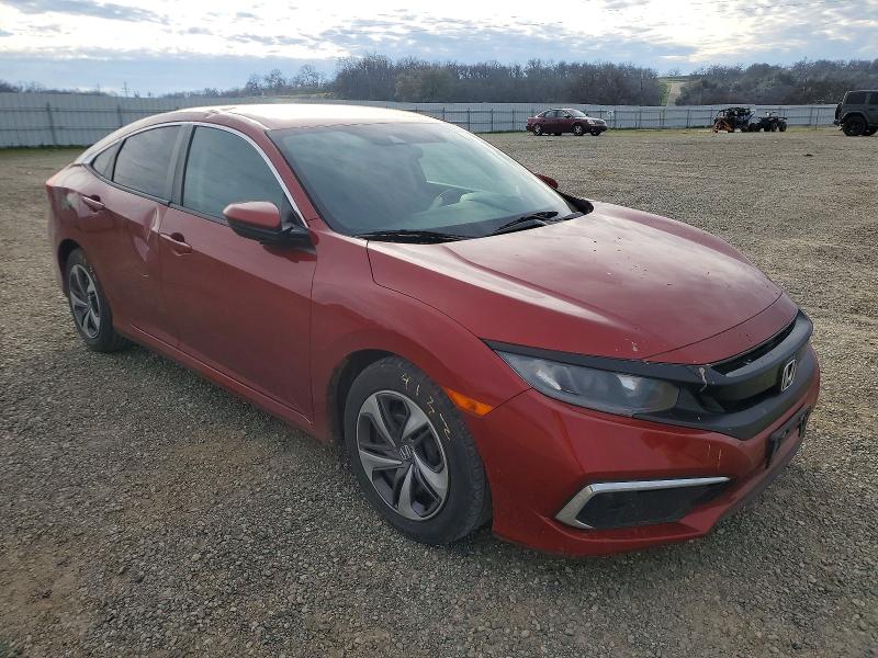 Photo 4 from auction – 2019 HONDA CIVIC LX with VIN 19XFC2F66KE215420