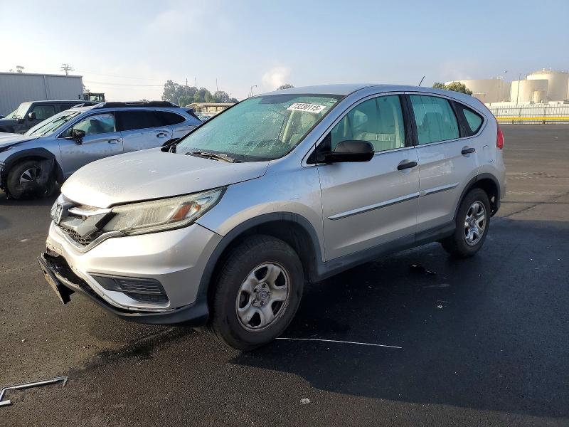 HONDA CR-V LX 2015 with VIN 5J6RM4H36FL075210 - Photo from auction