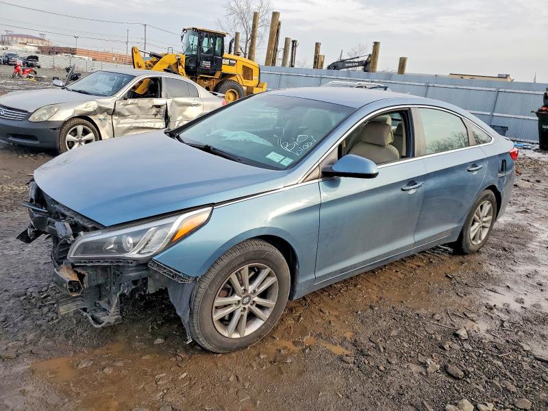 HYUNDAI SONATA SE 2016 with VIN 5NPE24AF5GH295863 - Photo from auction