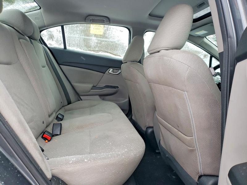 Photo 10 from auction – 2013 HONDA CIVIC with VIN 19XFB2F86DE056955