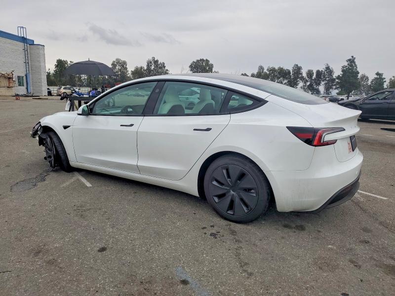 Photo 2 from auction – 2025 TESLA MODEL 3 with VIN 5YJ3E1EA7SF080293