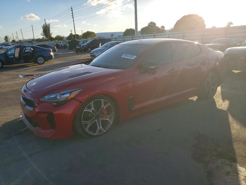 KIA STINGER GT 2021 with VIN KNAE35LC2M6089134 - Photo from auction