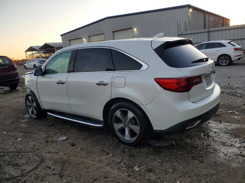 Photo 2 from auction – 2016 ACURA MDX with VIN 5FRYD3H24GB003105