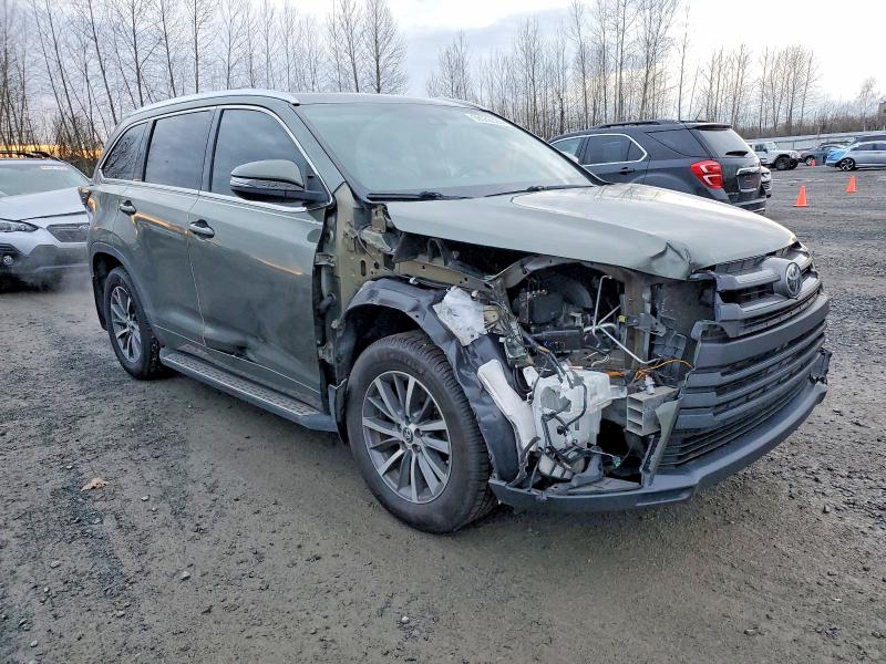 Photo 4 from auction – 2018 TOYOTA HIGHLANDER with VIN 5TDJZRFH8JS886515