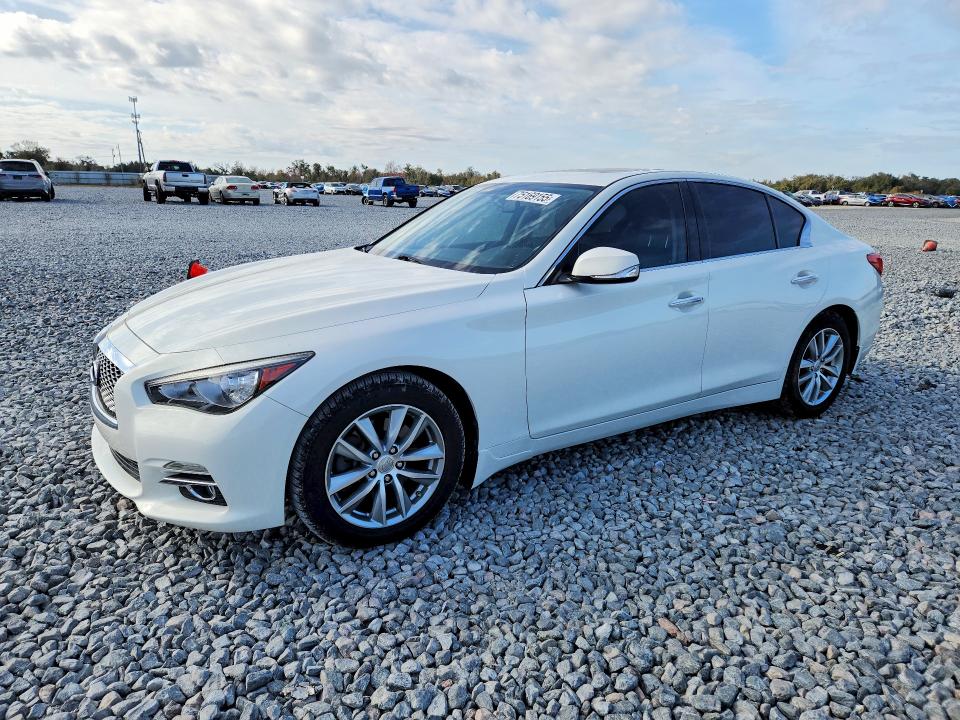 INFINITI Q50 2014 with VIN JN1BV7AP7EM686524 - Photo from auction